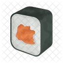 Sushi Rolle Sushi Essen Symbol