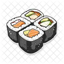 Sushi Rolle Symbol