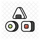 Sushi Asian Japanese Icon