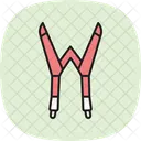 Suspenders Fashion Accessory Icon