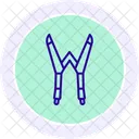 Suspenders Fashion Accessory Icon