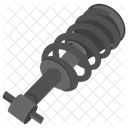 Suspension Coil Spring Struts Icon