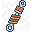 Suspension Spare Parts Shock Absorber Icon