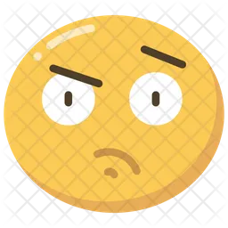 Suspicious Emoji Icon