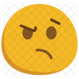 Suspicious Emoji Icon