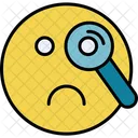 Suspicious Emoji Expressions Icon