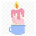 Kerze Ostern Gemutlich Symbol