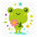 Süßer Frosch  Symbol