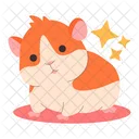 Susser Hamster Hamster Maus Symbol