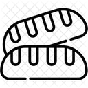 Susses Brot Backerei Fruhstuck Symbol