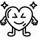 Süßes Herz  Symbol