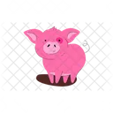 Süßes Schwein  Symbol