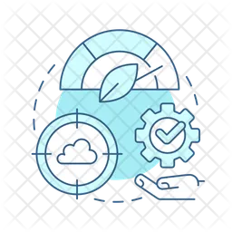 Sustainability in cloud computing  Icon