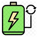 Sustainable Battery Green Energy Renewable Energy Icon