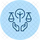 Sustainable Business Law Sustainable Business Icon