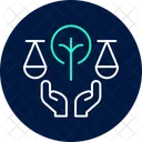 Sustainable Business Law Icon
