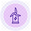 Sustainable Energy Windmill Agricultural Museum Icon