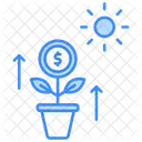 Sustainable Growth Icon