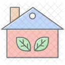 Sustainable Living Lineal Color Icon Icon
