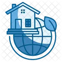 Greenhouse Eco Home Ecology House Icon