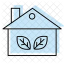 Sustainable Living Color Shadow Thinline Icon 아이콘
