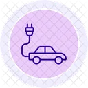 Sustainable Mobility Line Icon Icon