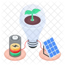 Sustainable Power  Icon
