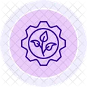 Sustainable Resource Management Line Icon Icon