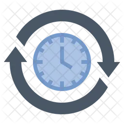 Sustainable Time  Icon