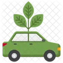 Sustainable Transport Eco Car Eco Vehicle Icon