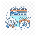 Sustainable Transport Integration Icon