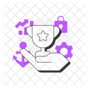 Sustaining Change Corporate Culture Stage Icon
