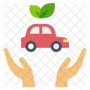 Sustentavel Ev Carro Ícone