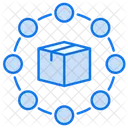Suuply chain  Icon