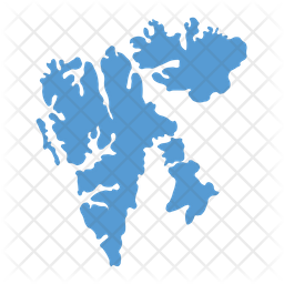 Svalbard Map Icon