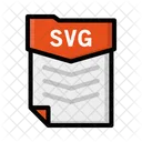 Datei SVG Dokument Symbol