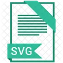 Svg Format Document Icon