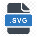 Svg Format File Icon