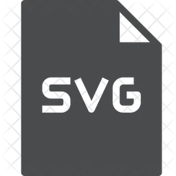 SVG File  Icon
