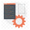Sviluppo Codifica Web Icon