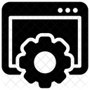Sviluppo Web Impostazione Di Pagine Web Ottimizzazione Web Icon