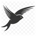 Swallow Bird Aerial Migratory Icon