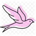 Swallow Bird Flying Icon