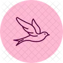 Swallow Bird Flying Icon