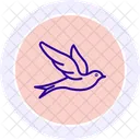 Swallow Bird Flying Icon