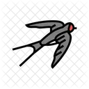 Swallow Bird Animal Icon