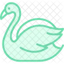 Swan Bird Elegant Icon