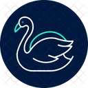 Swan Bird Elegant Icon