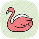 Swan Bird Elegant Icon