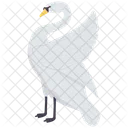 Swan Goose Duck Icon